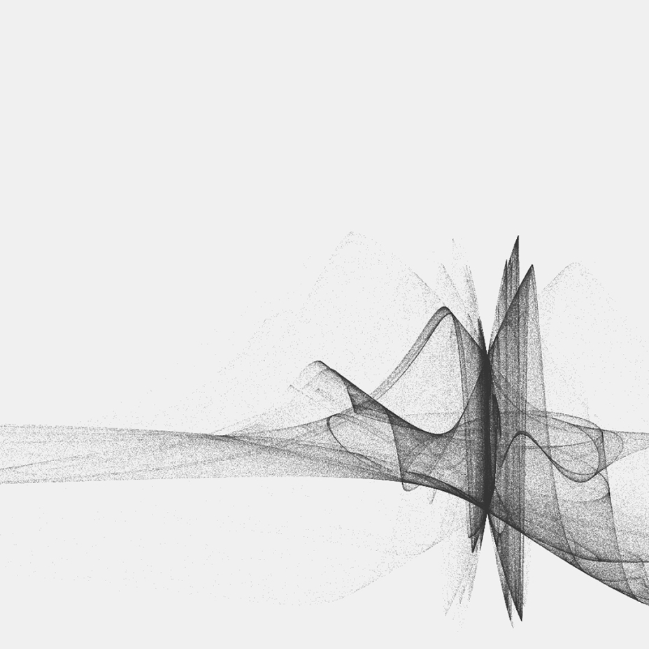 generative sketch - frequency wave